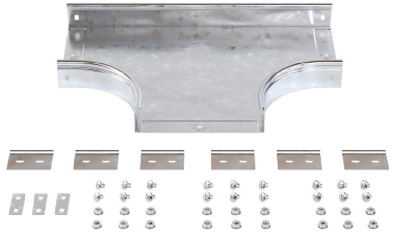 Тройник для лотка горизонтальный без крышки DKC S5 Combitech DPT 100х80 с креплением фото Тройник для лотка горизонтальный без крышки DKC S5 Combitech DPT 100х80 с креплением картинка